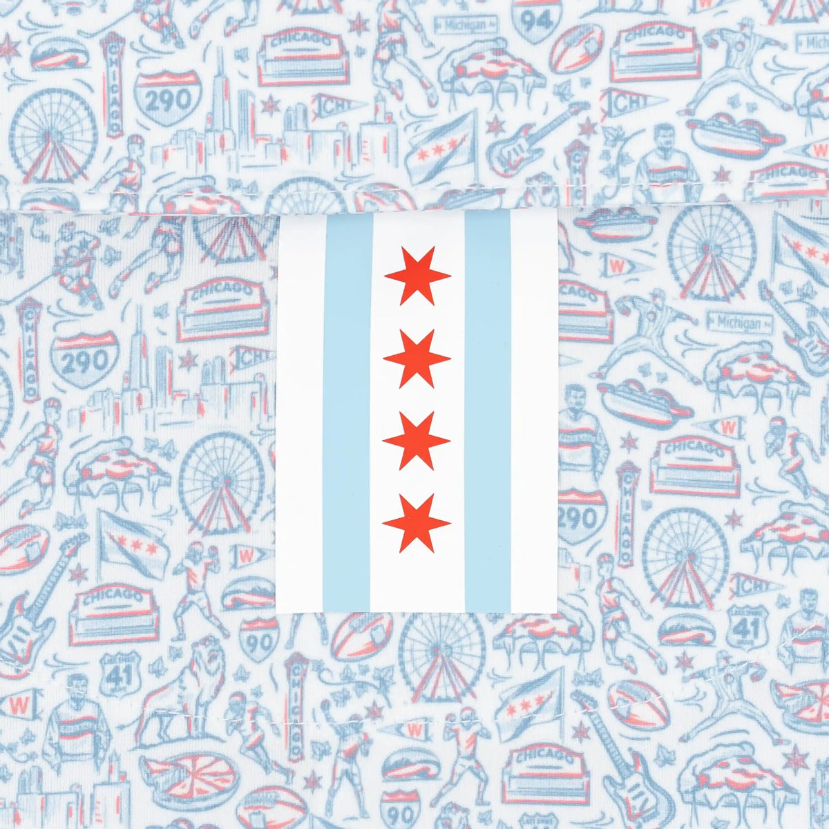 The Windy City | Performance Polo | The Windy City - White - CHI