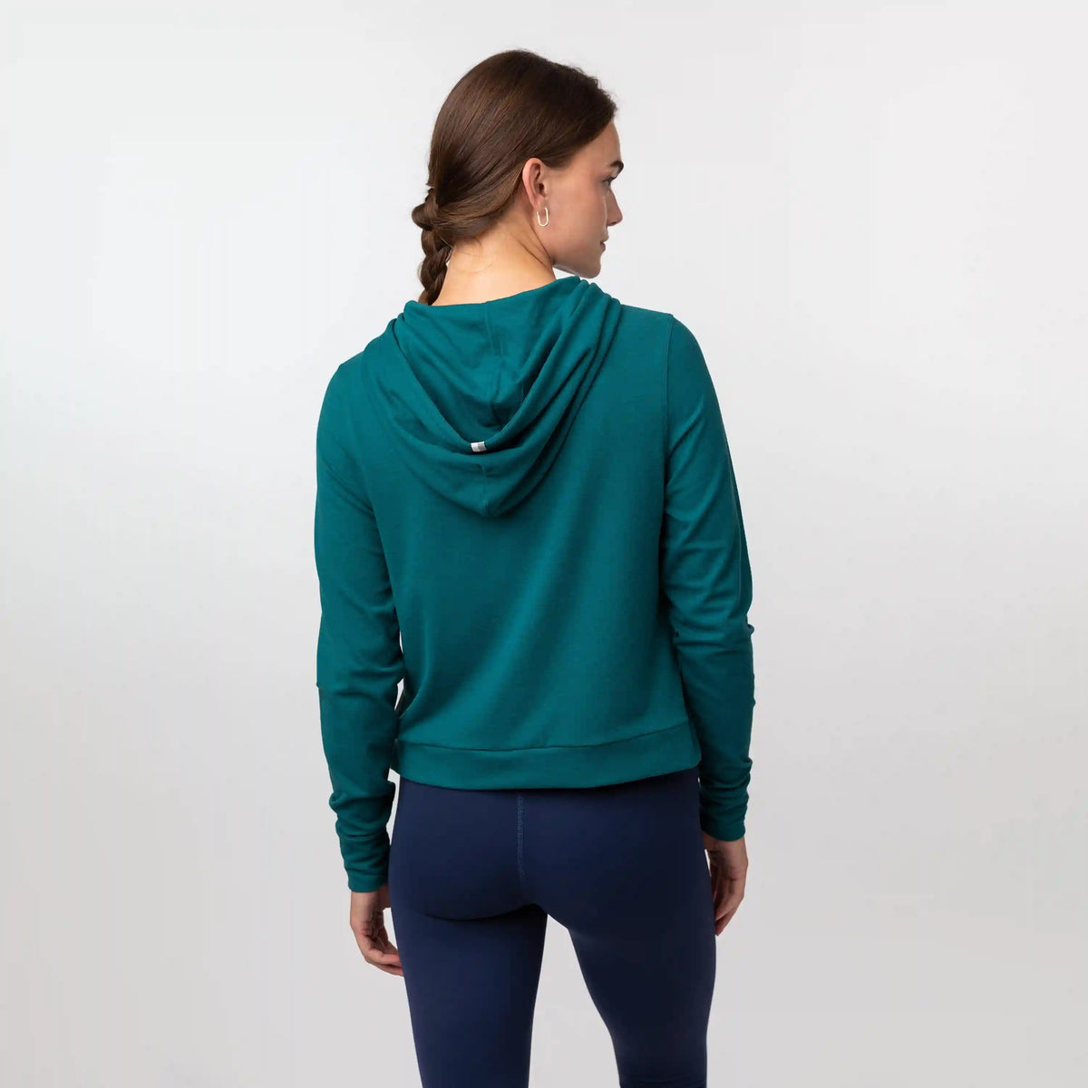 Tempo Performance Hoodie | Solid - Midnight Green