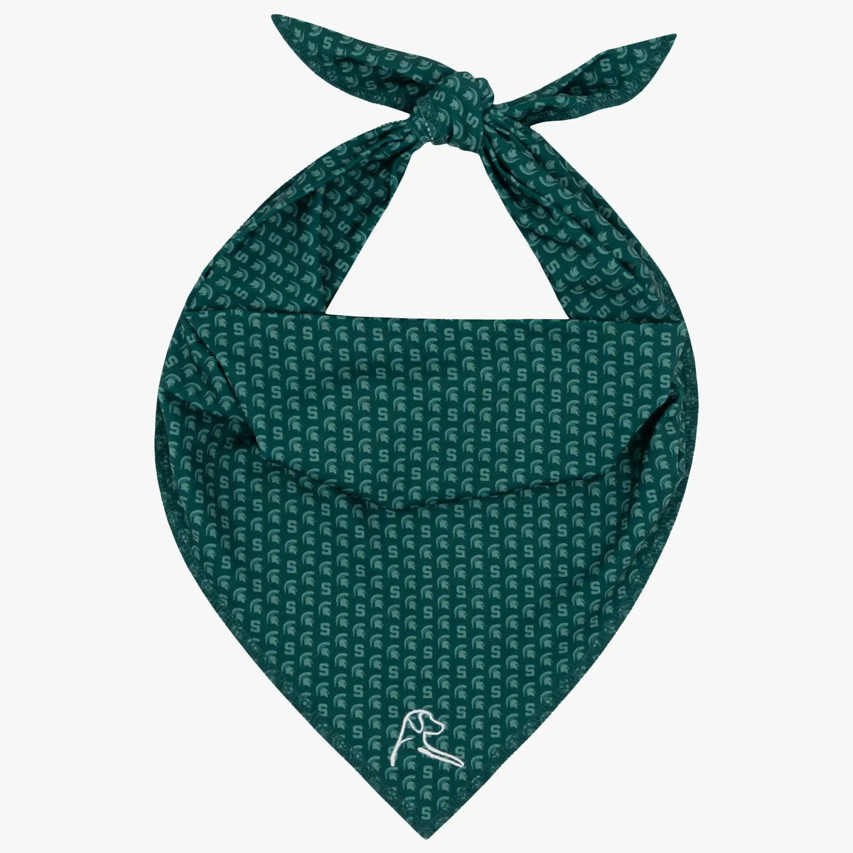 The Michigan State Icon | Collegiate Bandana | The Michigan State Icon - Forest Green/Bentgrass