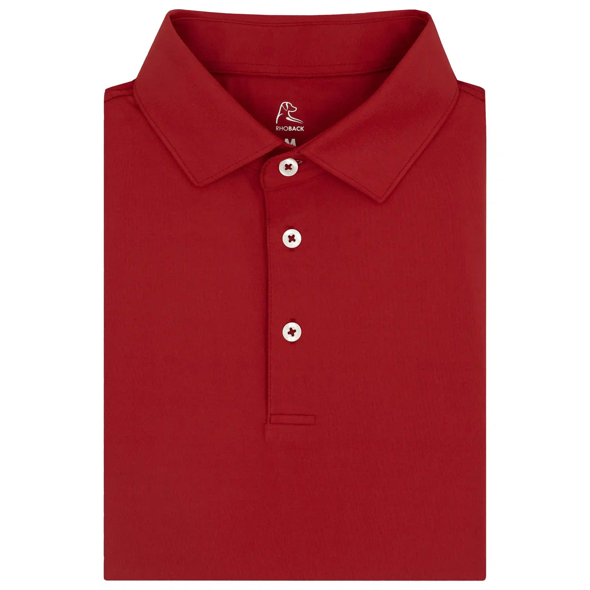 Solid | Performance Polo | Solid - Cardinal Red - USA