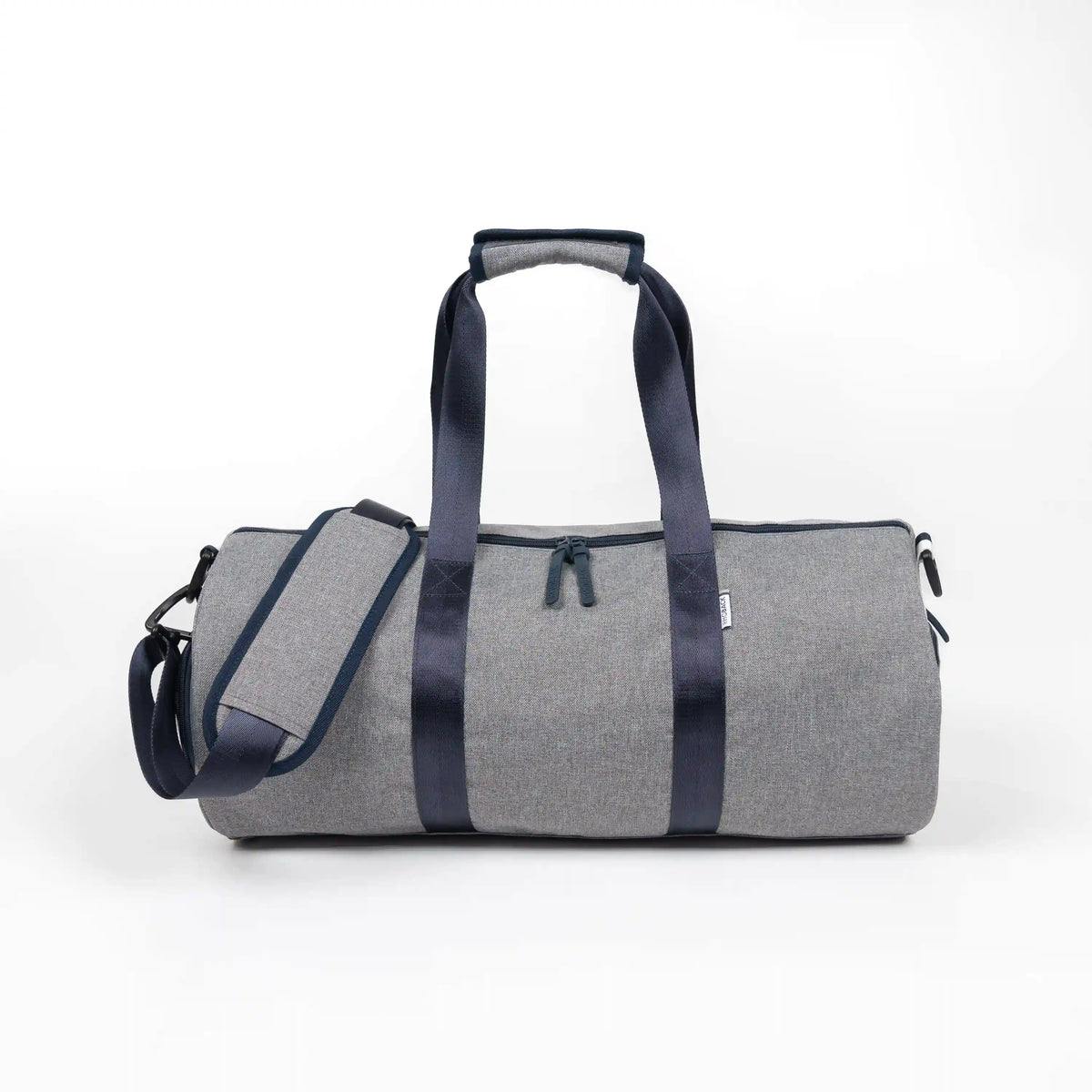 Homecourt Duffle | Heather - Boulder Grey/White