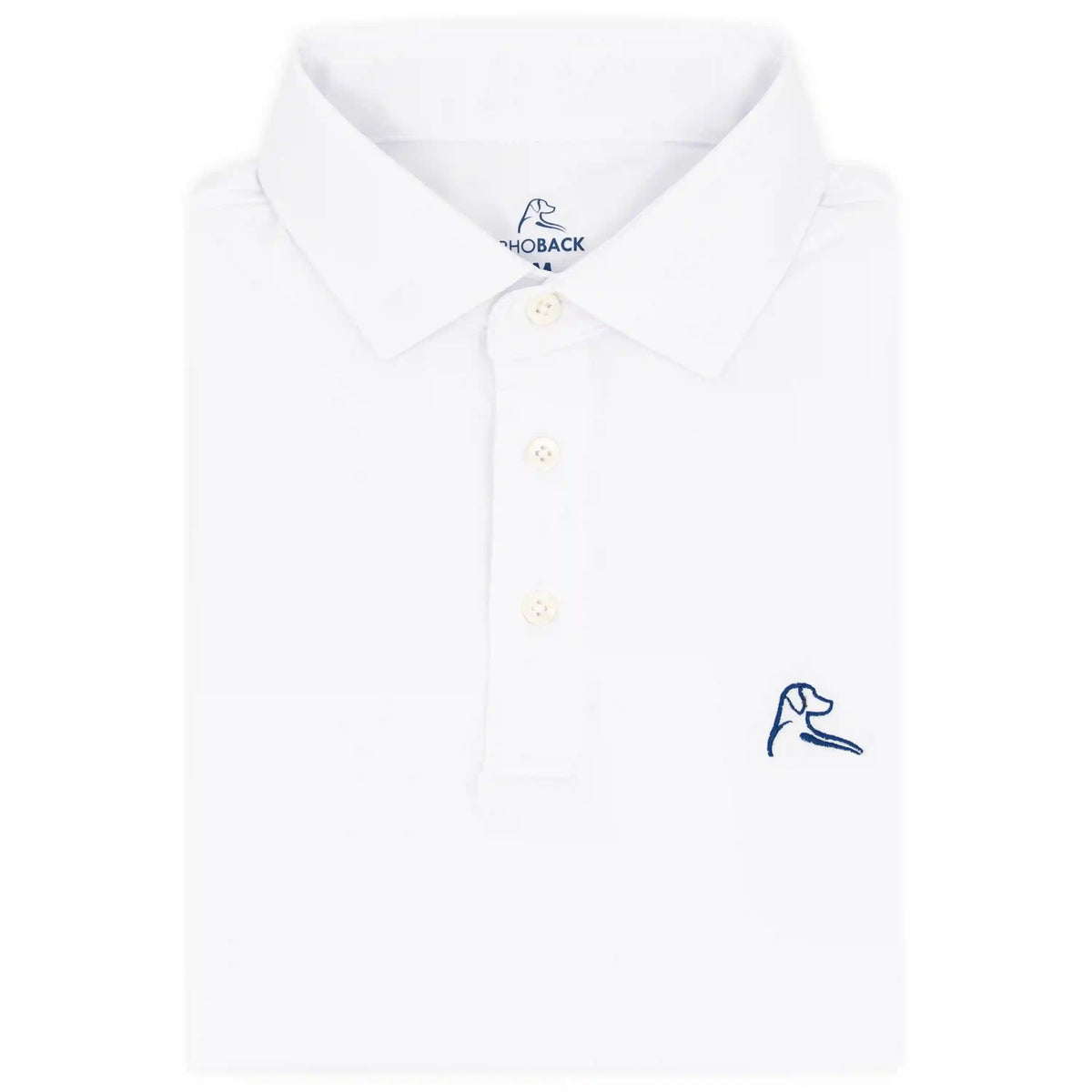 Solid | Performance Polo | Solid - White