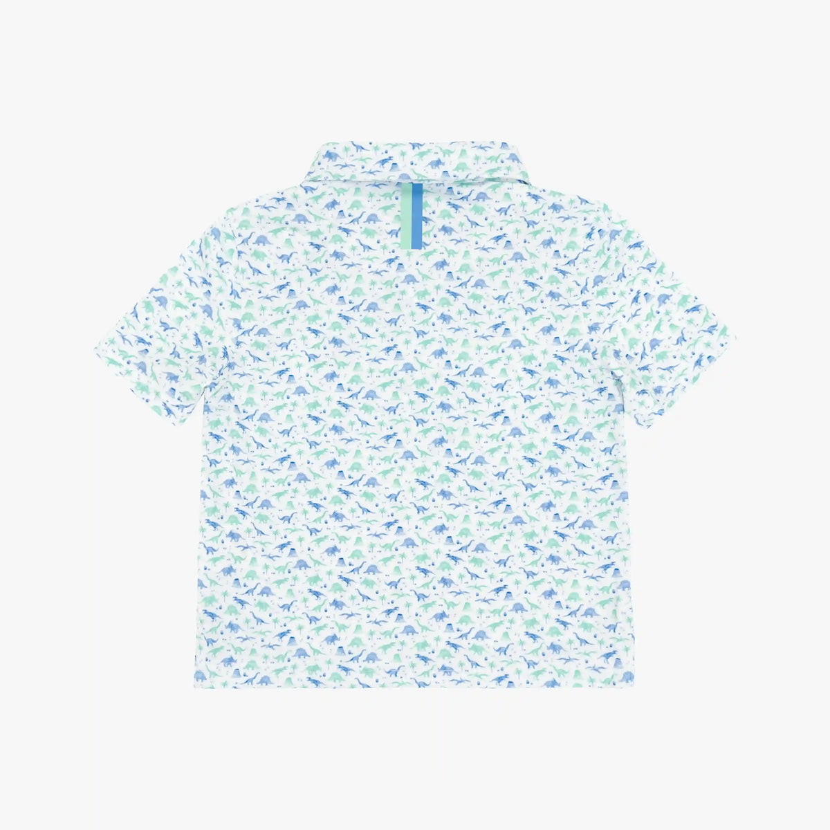 The Lil' Jurassic | Performance Polo | The Jurassic - White