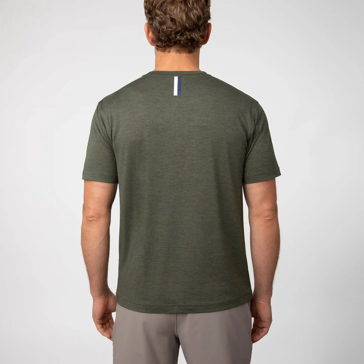 Tailwind Performance Tee | Heather - Dark Olive/Dark Olive