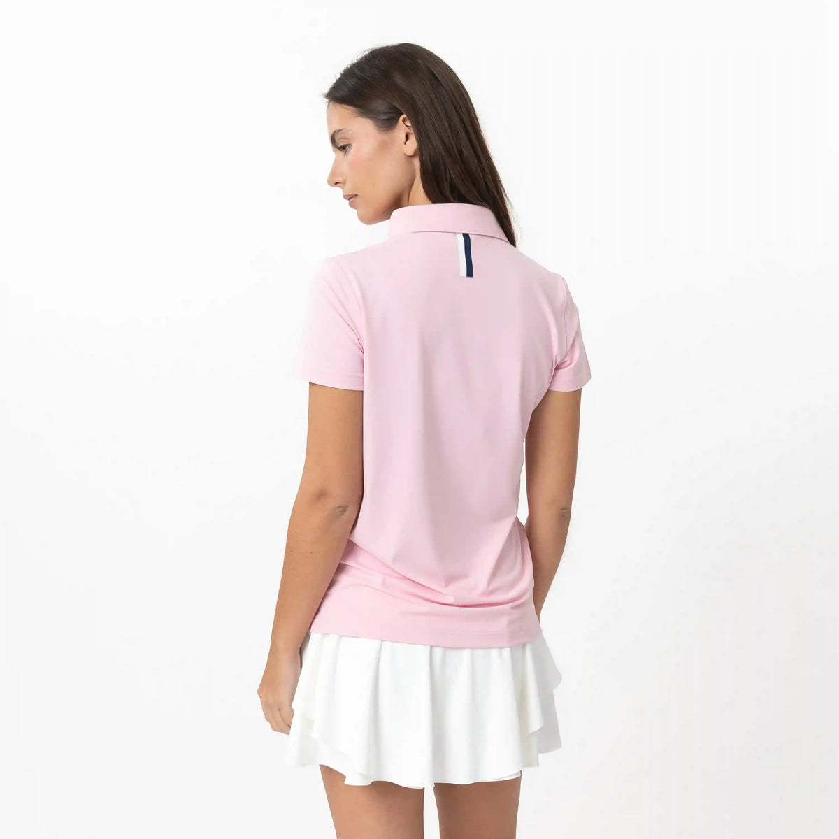 Solid Performance Polo | Solid - Lotus Pink