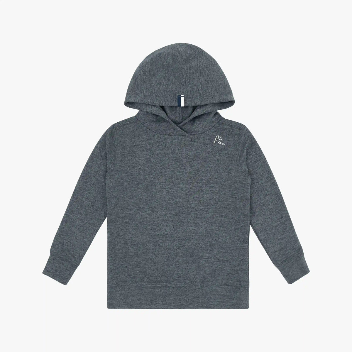 Lil' Hesi Performance Hoodie | Heather - Charcoal Grey/Thunder Grey
