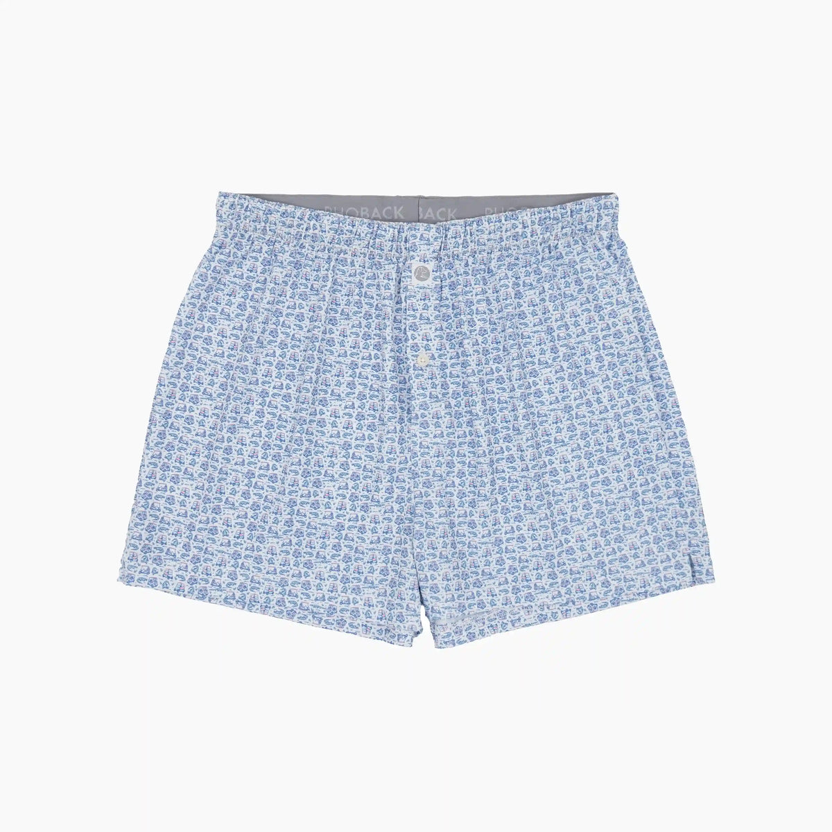 Breeze Performance Boxer | The Chubbs 3.0 - White/Bunker Blue