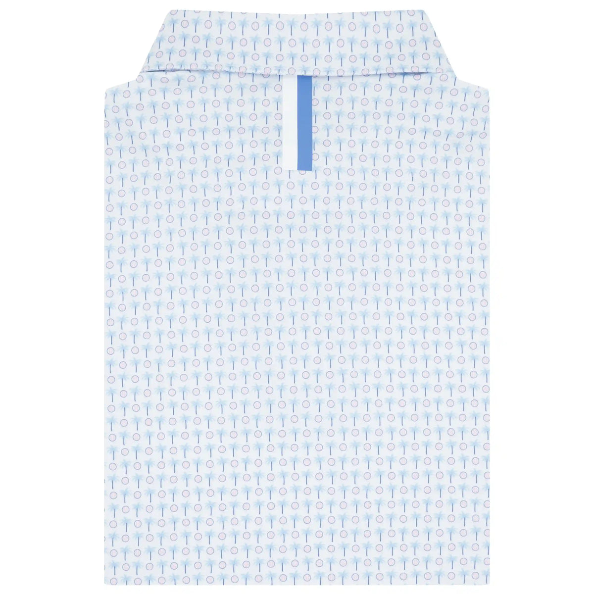 The Spring Ball | Performance Polo | The Spring Ball - White/Baby Blue