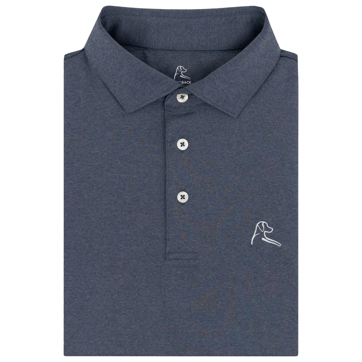 Heather | Performance Polo | Heather - Everest Grey/Everest Grey