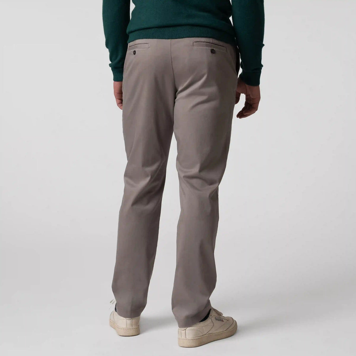 Preston Stretch-Cotton Pant | Solid - Greyhawk