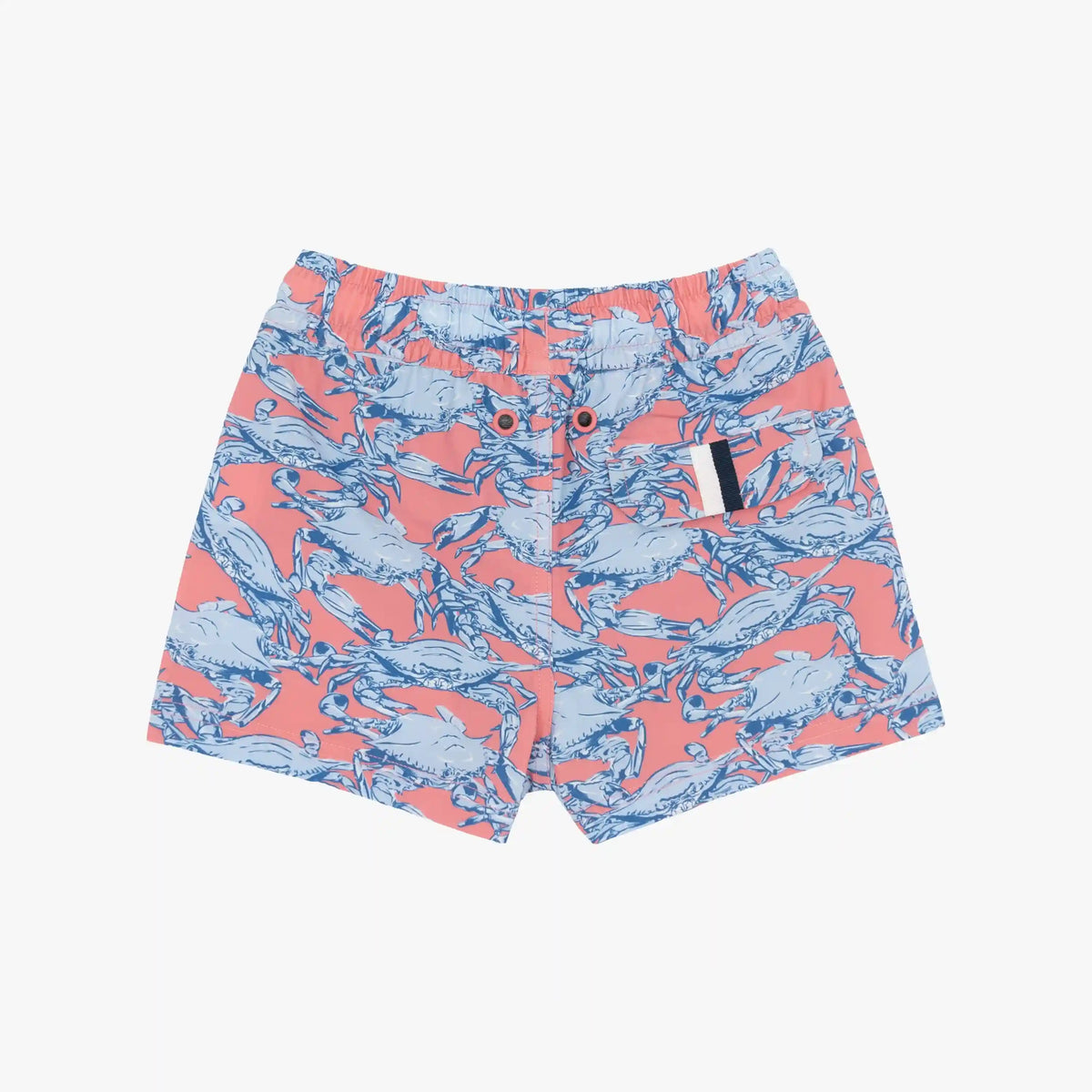 Lil' Medley Swim Trunk | The Claws - Washed Red/Baby Blue