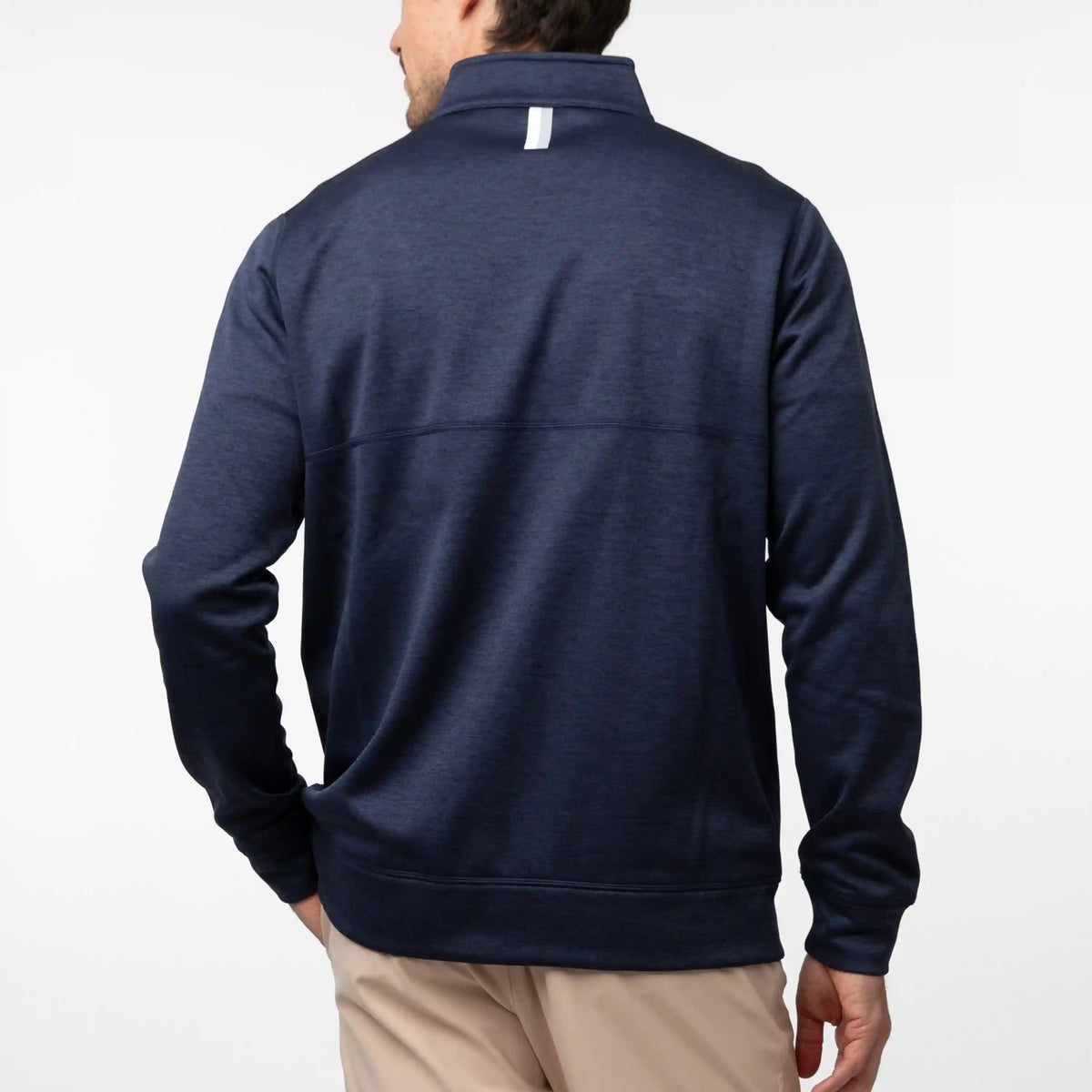 Knoll Performance Half-Zip | Heather - Fleet Navy/Fleet Navy