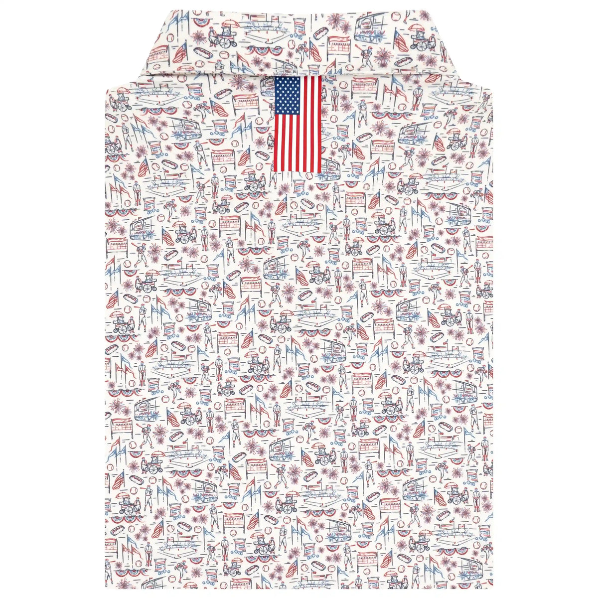 The Boys Of Summer | Performance Polo | The Boys Of Summer - Ivory/Fleet Navy - USA