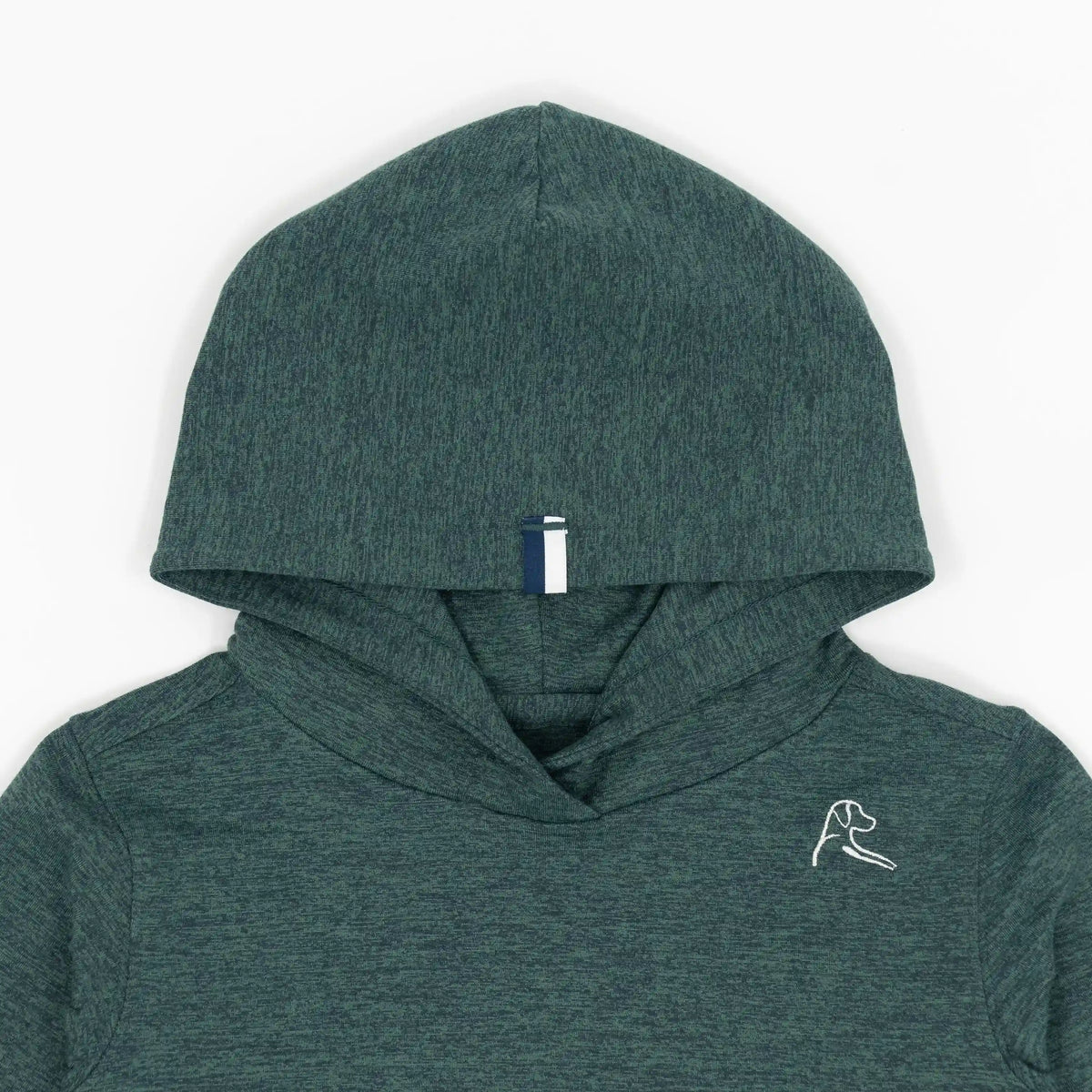 Lil' Hesi Performance Hoodie | Heather - Ponderosa Green/Willow Green