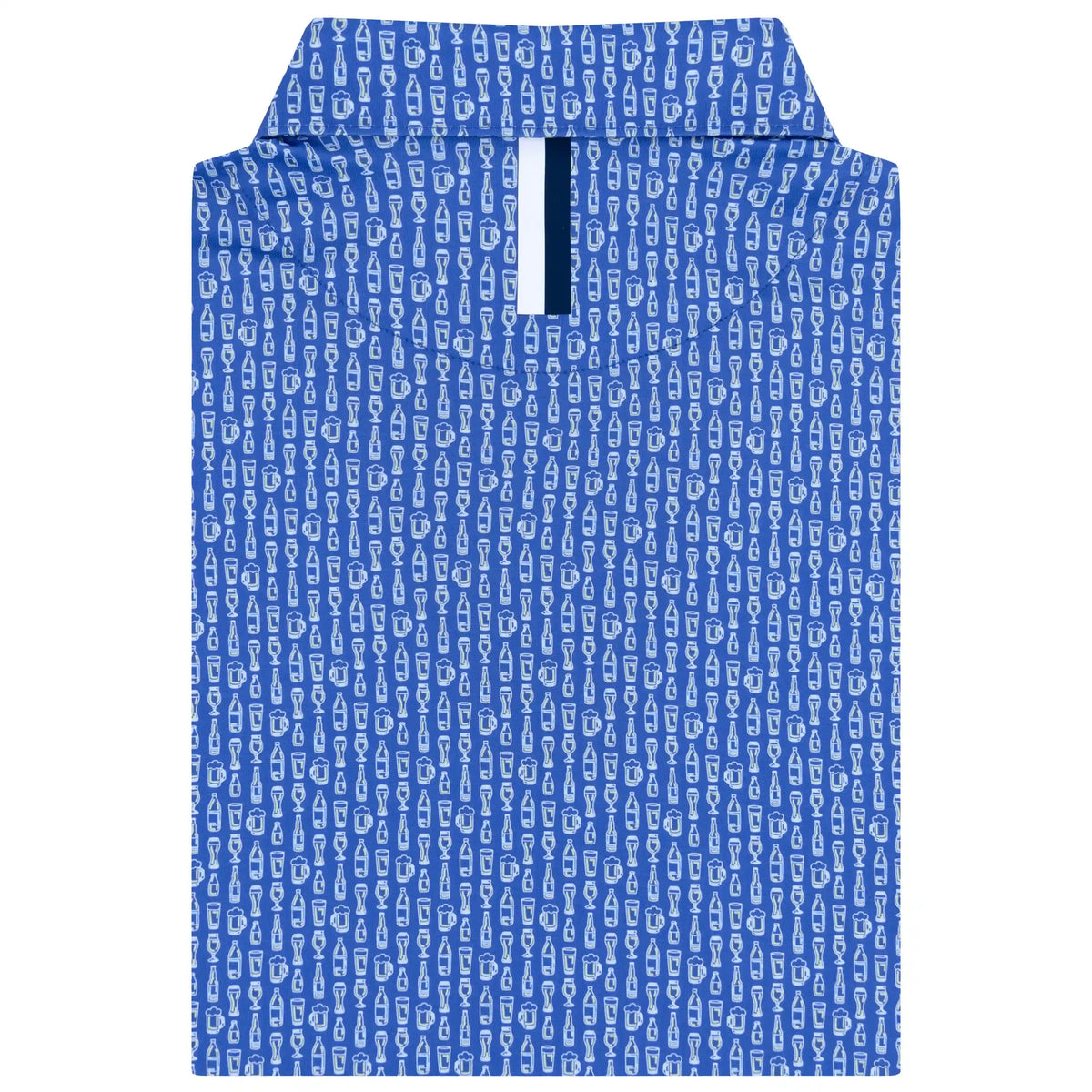 The Brewski 2.0 | Performance Polo | The Brewski 2.0 - Bunker Blue/Daffodil