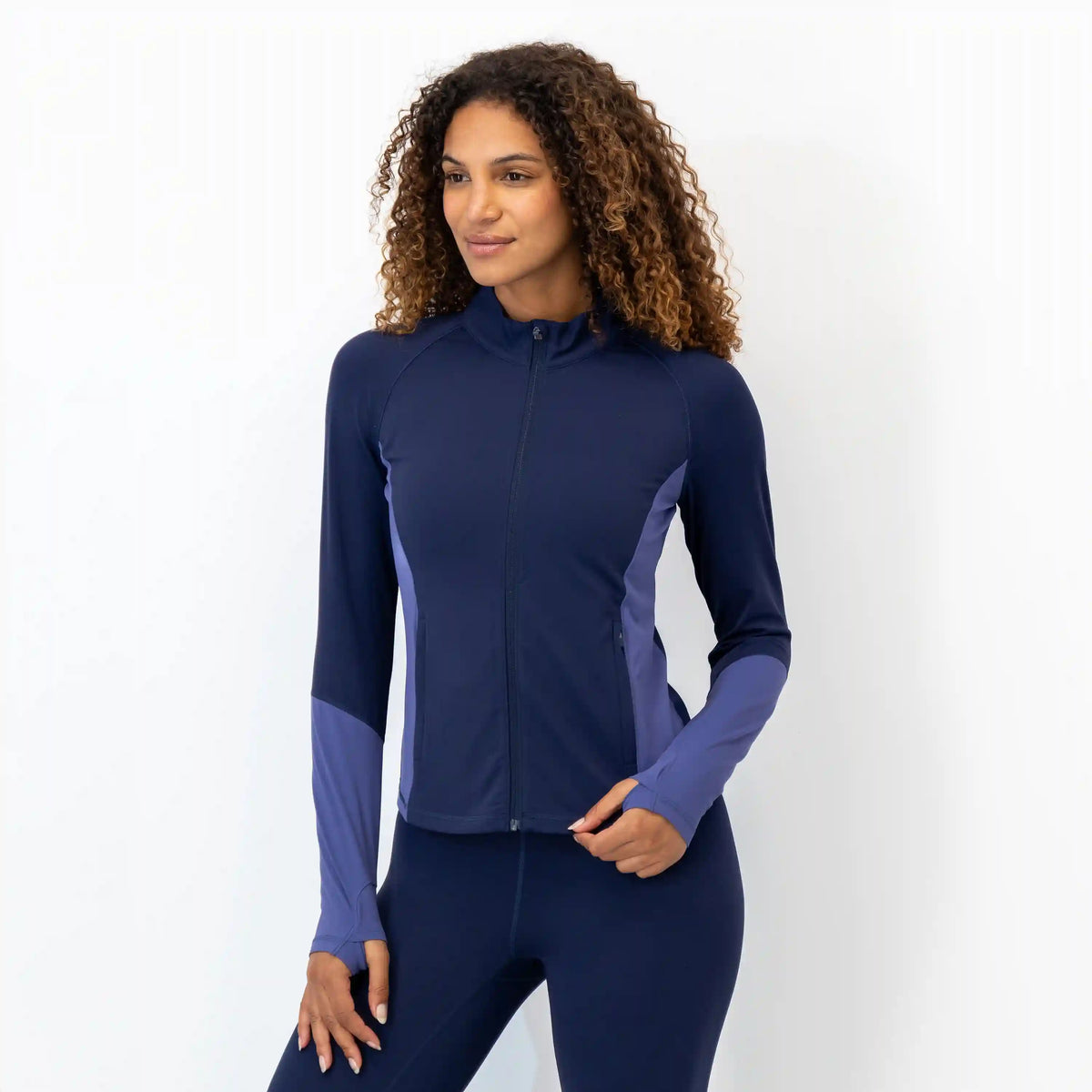 Vista Lightweight Jacket | Colorblock - Fleet Navy/Flag Blue