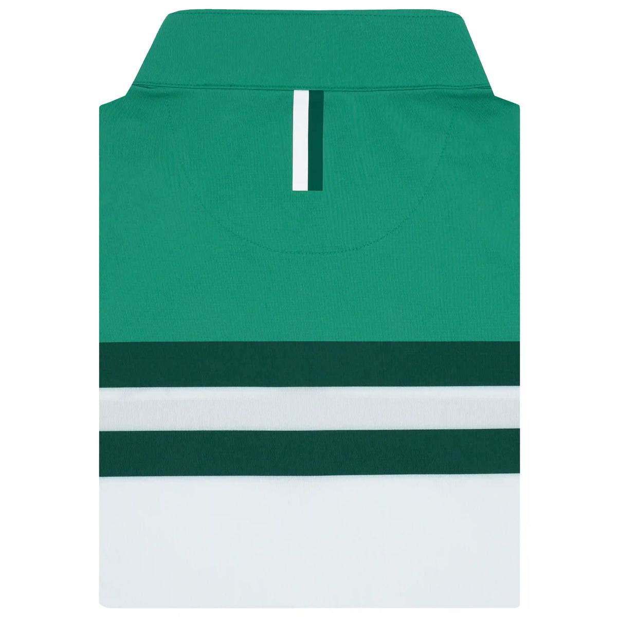 Horizon Block Performance Q-Zip | The Horizon Block - White/Lily Pad Green/Fairway Green