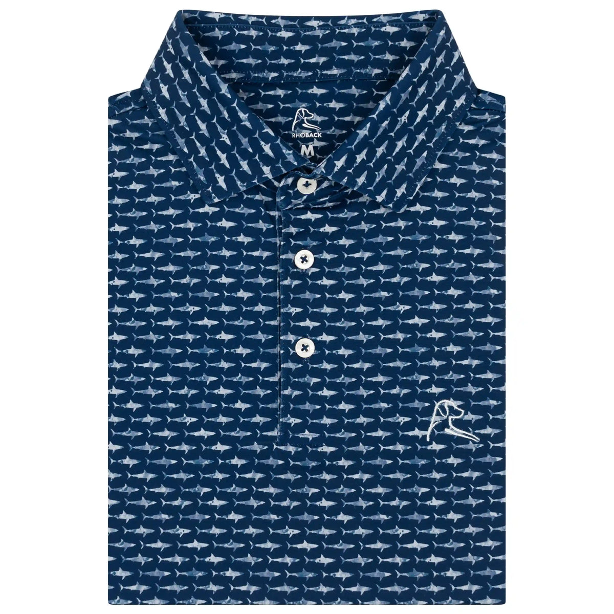 The Shark | Performance Polo | The Shark - Admiral Navy