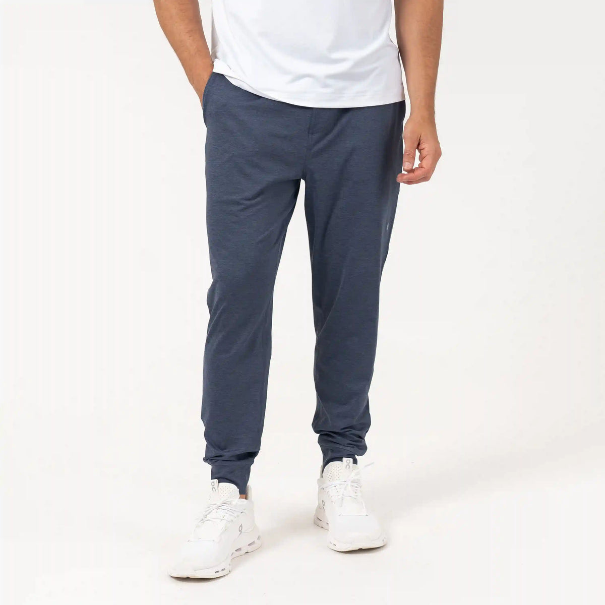 Sprint Performance Jogger | Heather - Slate Blue/Granite Blue