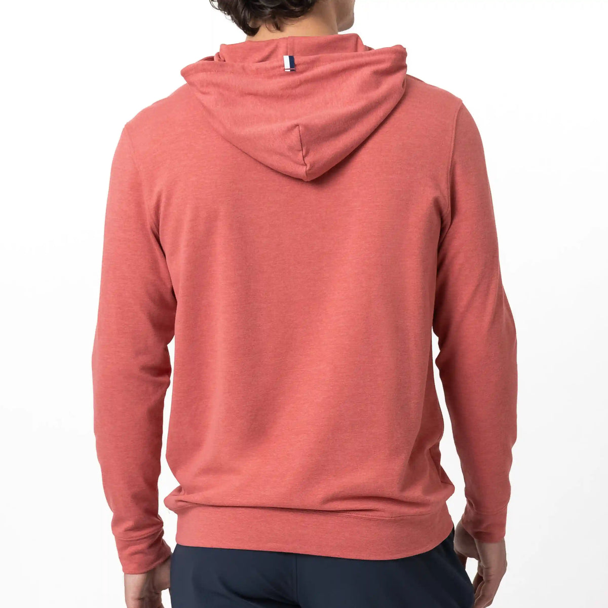 Hesi Performance Hoodie | Heather - Rouge Red/Rouge Red