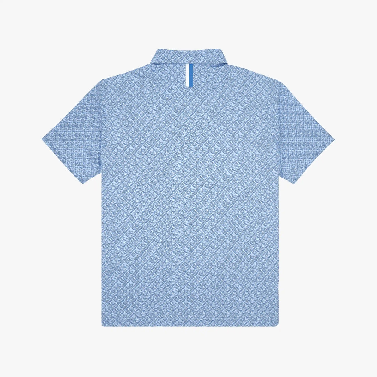 The Youth Biscuit | Performance Polo | The Biscuit - White/Caicos Blue
