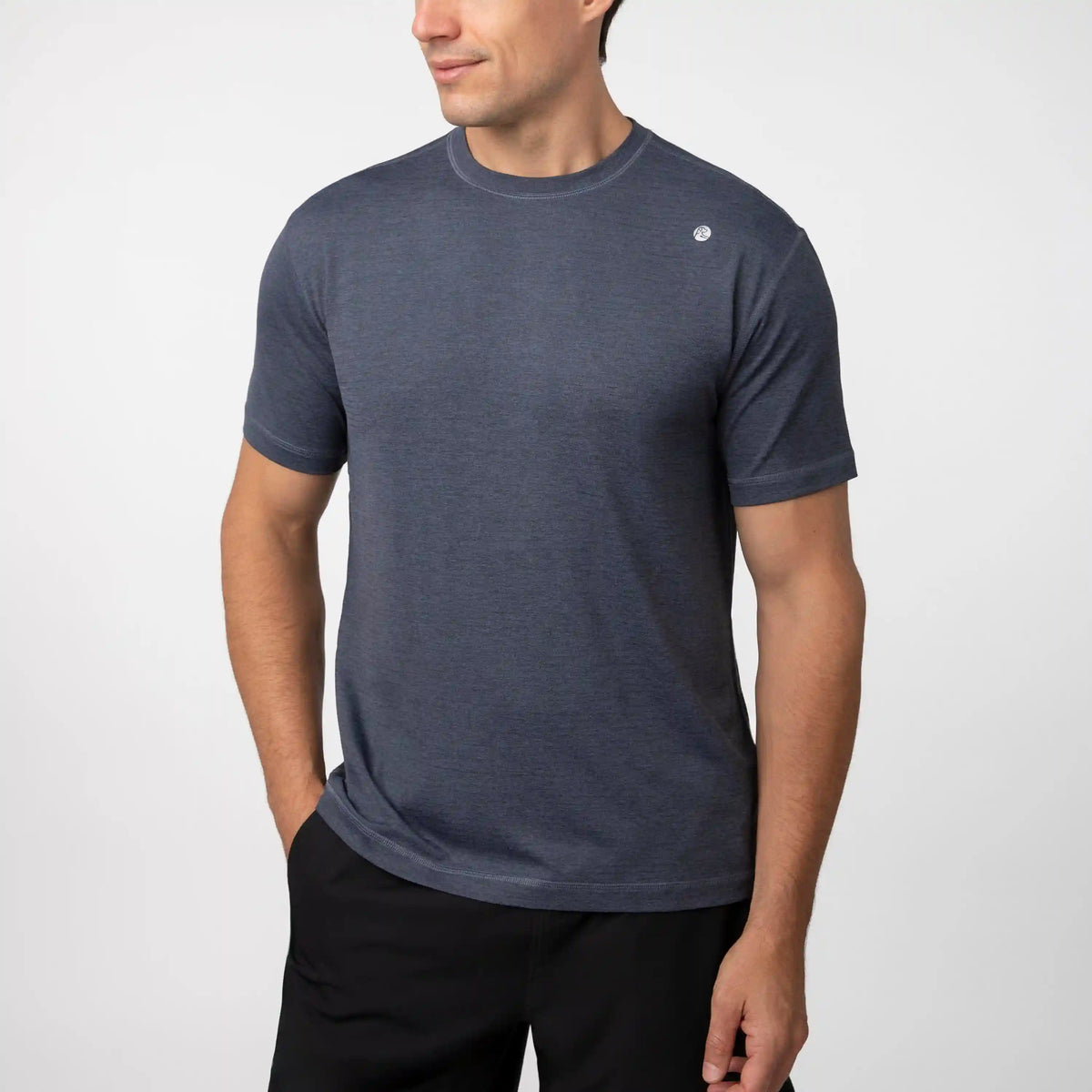 Blitz Tech Tee 2.0 | Heather - Postgame Grey/Everest Grey