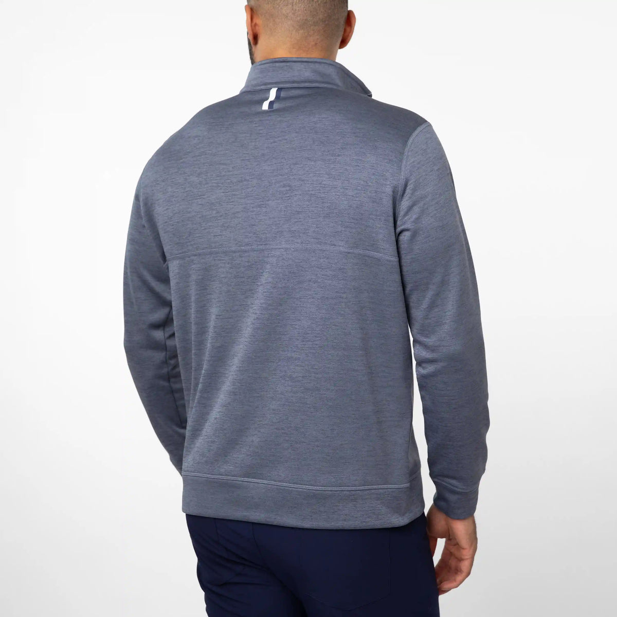 Knoll Performance Half-Zip | Heather - Everest Grey/Everest Grey