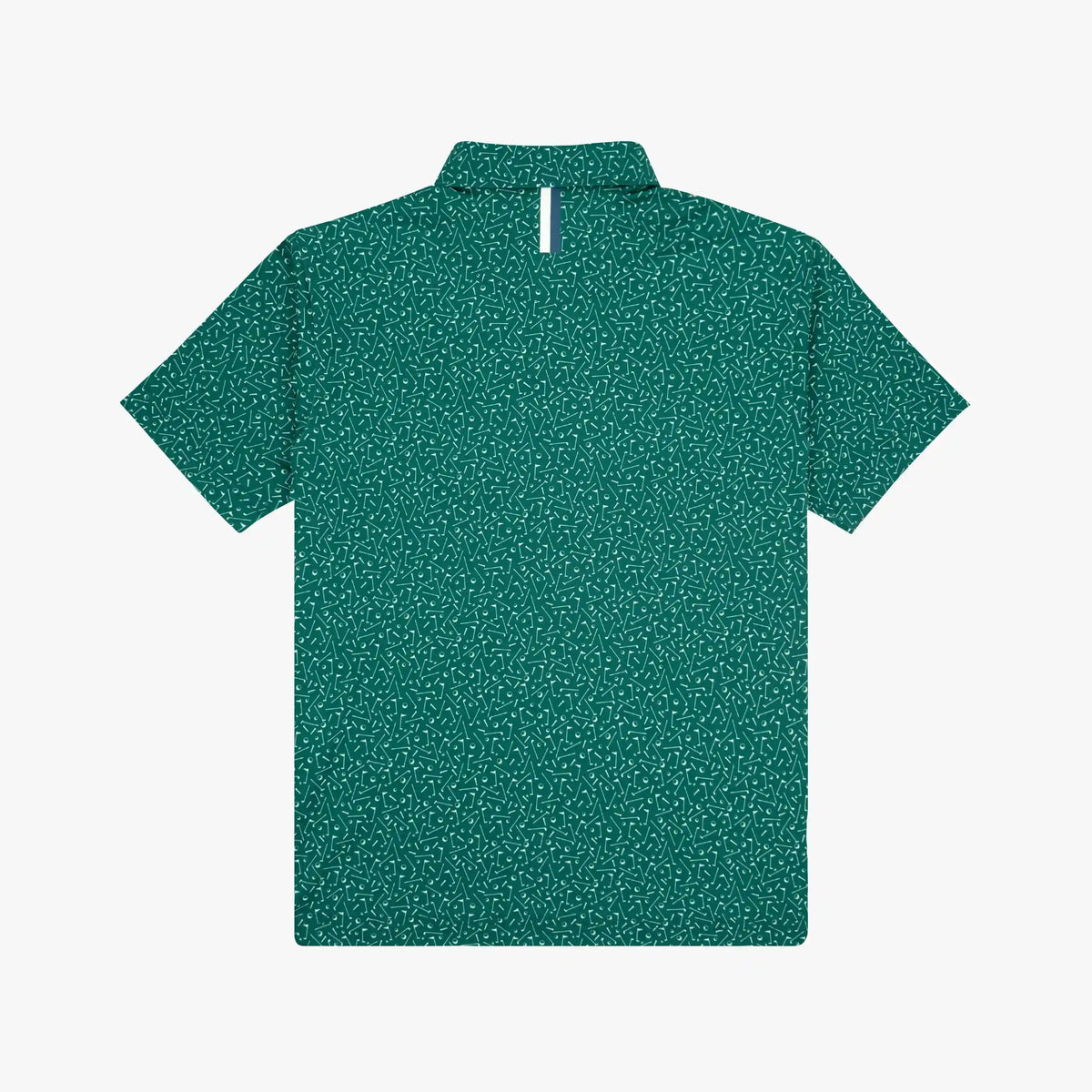 The Youth Mulligan | Performance Polo | The Mulligan - Fairway Green/White