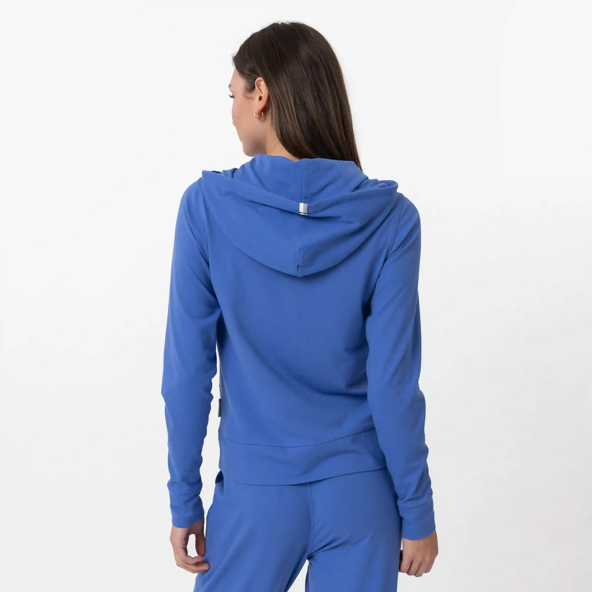 Tempo Full-Zip Hoodie | Solid - Bunker Blue
