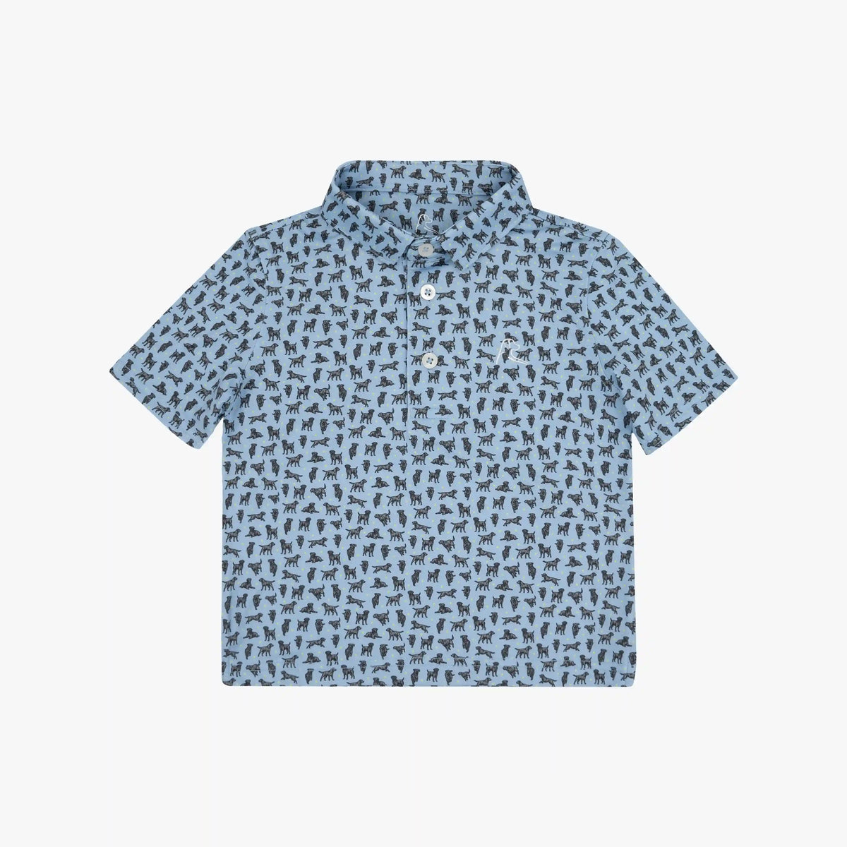 The Lil' Lab 2.0 | Performance Polo | The Lab 2.0 - Oxford Blue/Shark Grey