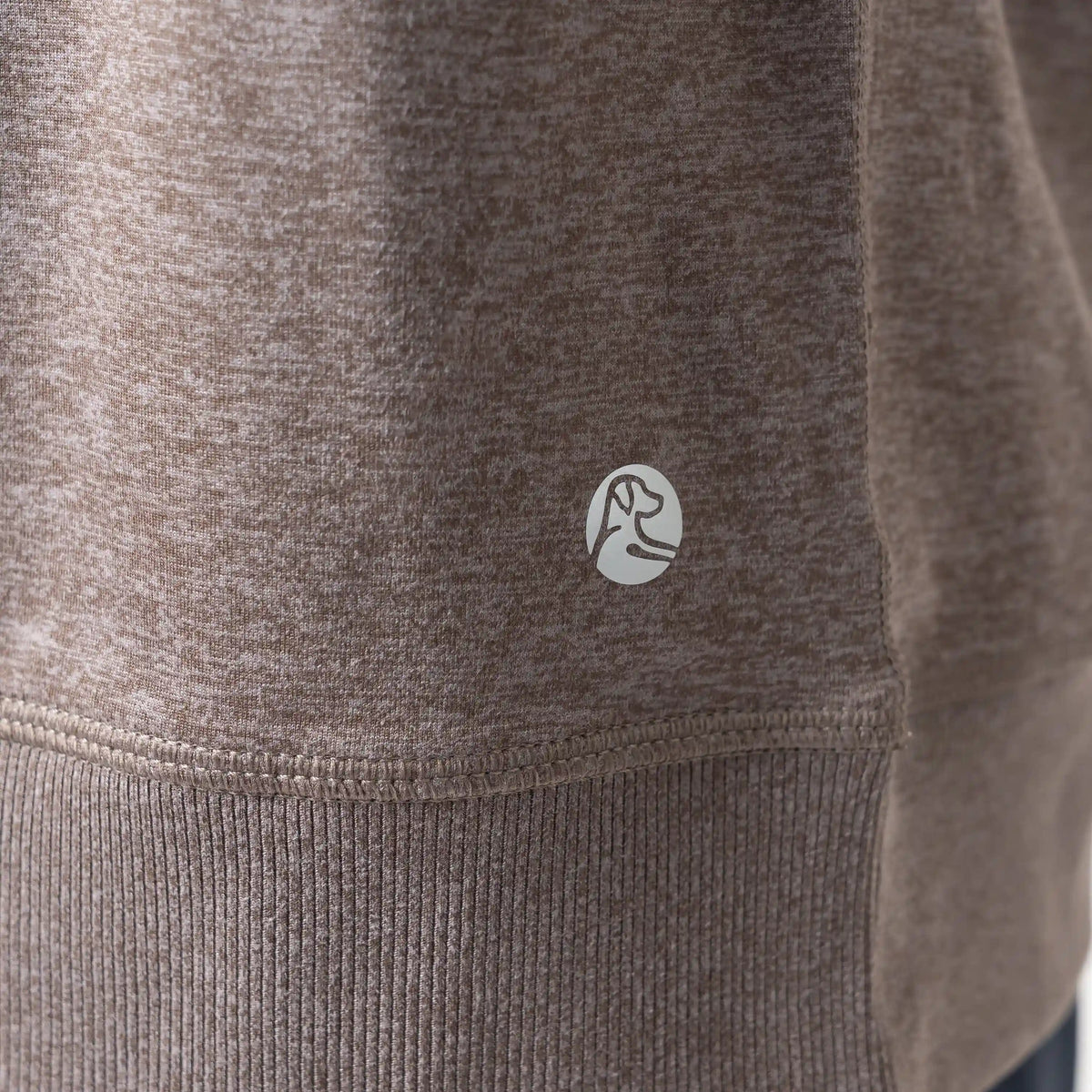 Pace Performance Crew | Heather - Greyhawk/Dark Taupe