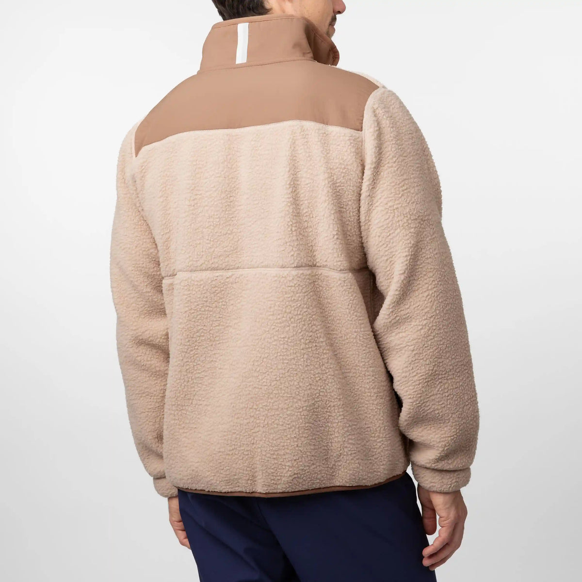 Summit Crest Full-Zip Jacket | Solid - Latte - Sepia