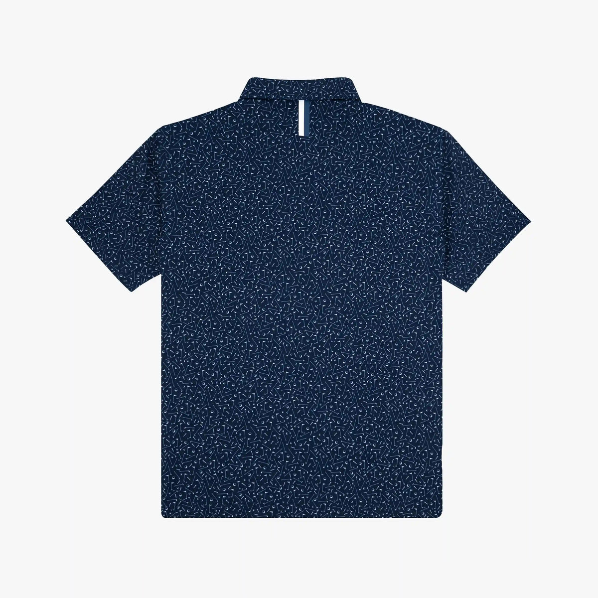 The Youth Mulligan | Performance Polo | The Mulligan - Admiral Navy/White