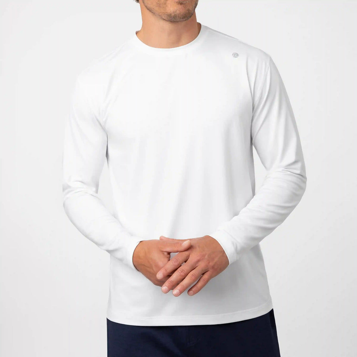 Blitz Tech Long Sleeve Tee 2.0 | Solid - White