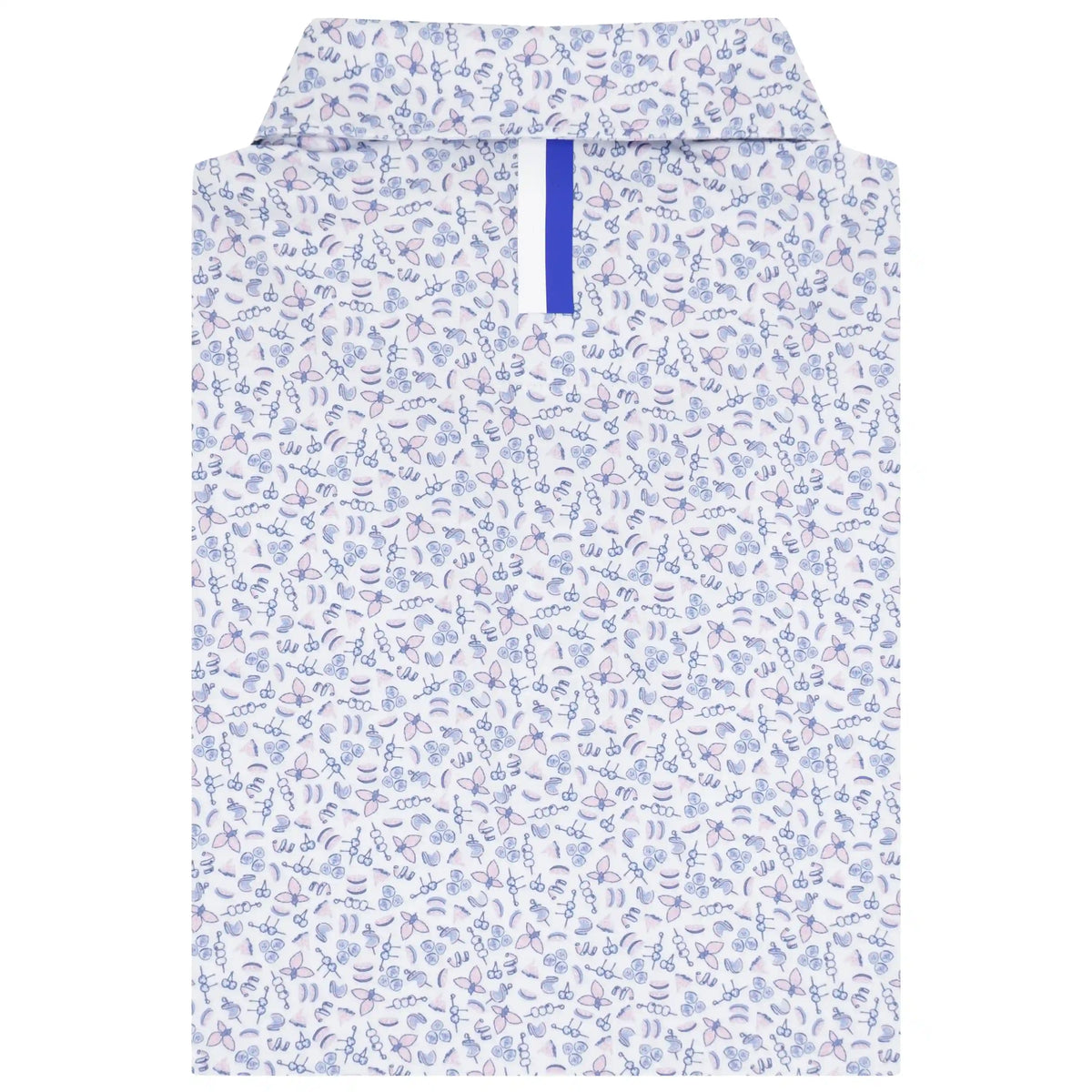 The Cocktail Garnish | Performance Polo | The Cocktail Garnish - White/Lotus Pink