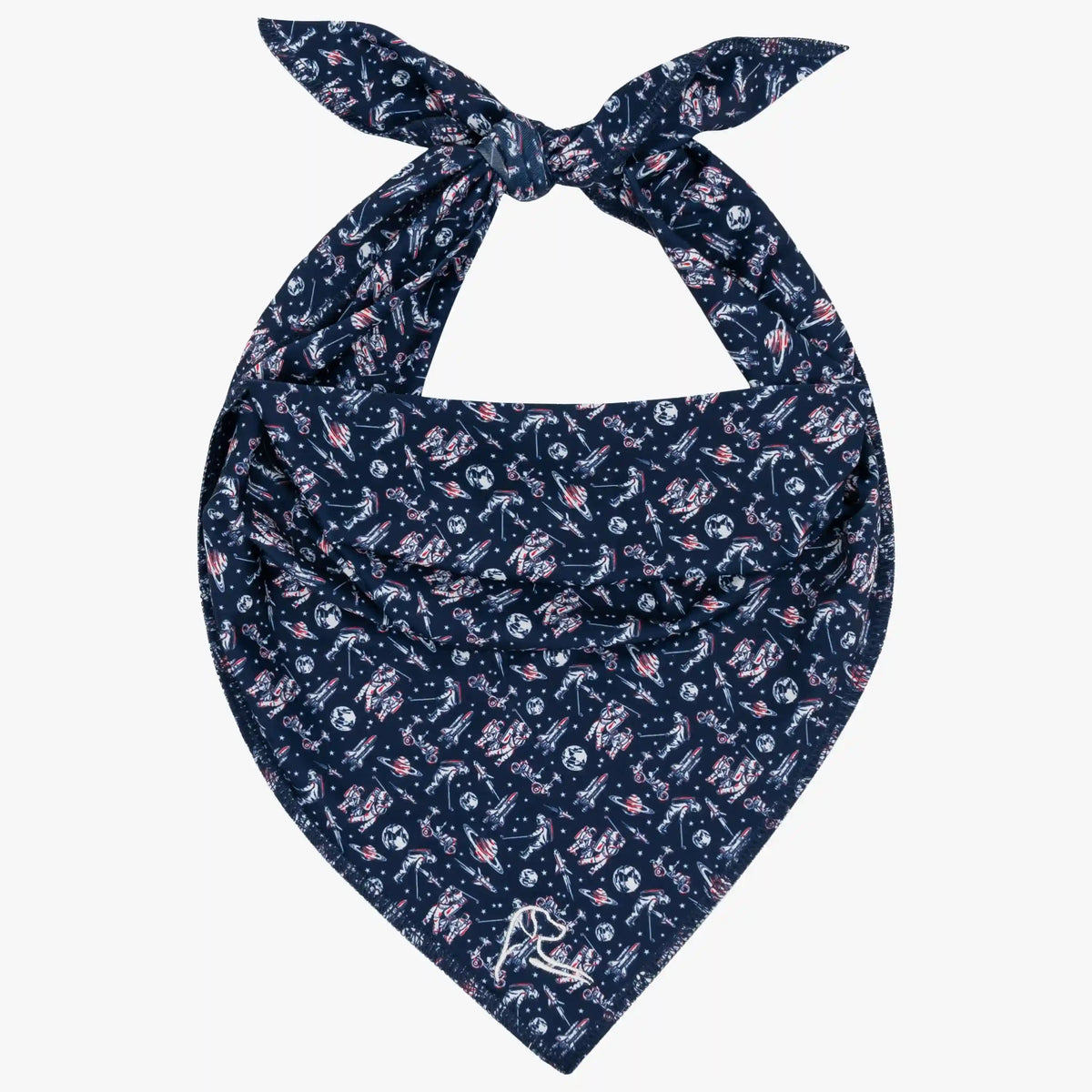 The Moon Bogey | Performance Bandana | The Moon Bogey - Admiral Navy/Classic Red