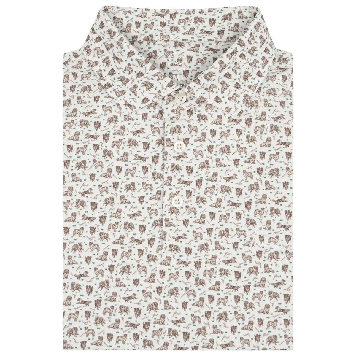 The Aussie | Performance Polo | The Aussie - Ivory/Greyhawk