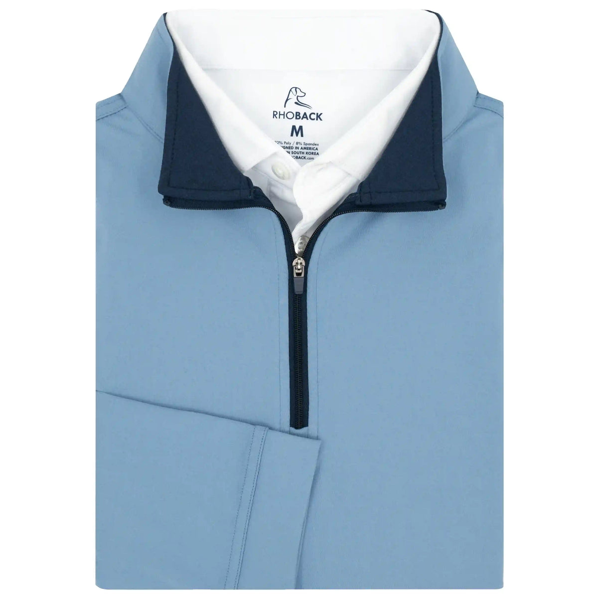 Solid Performance Q-Zip | Solid - Potomac Blue