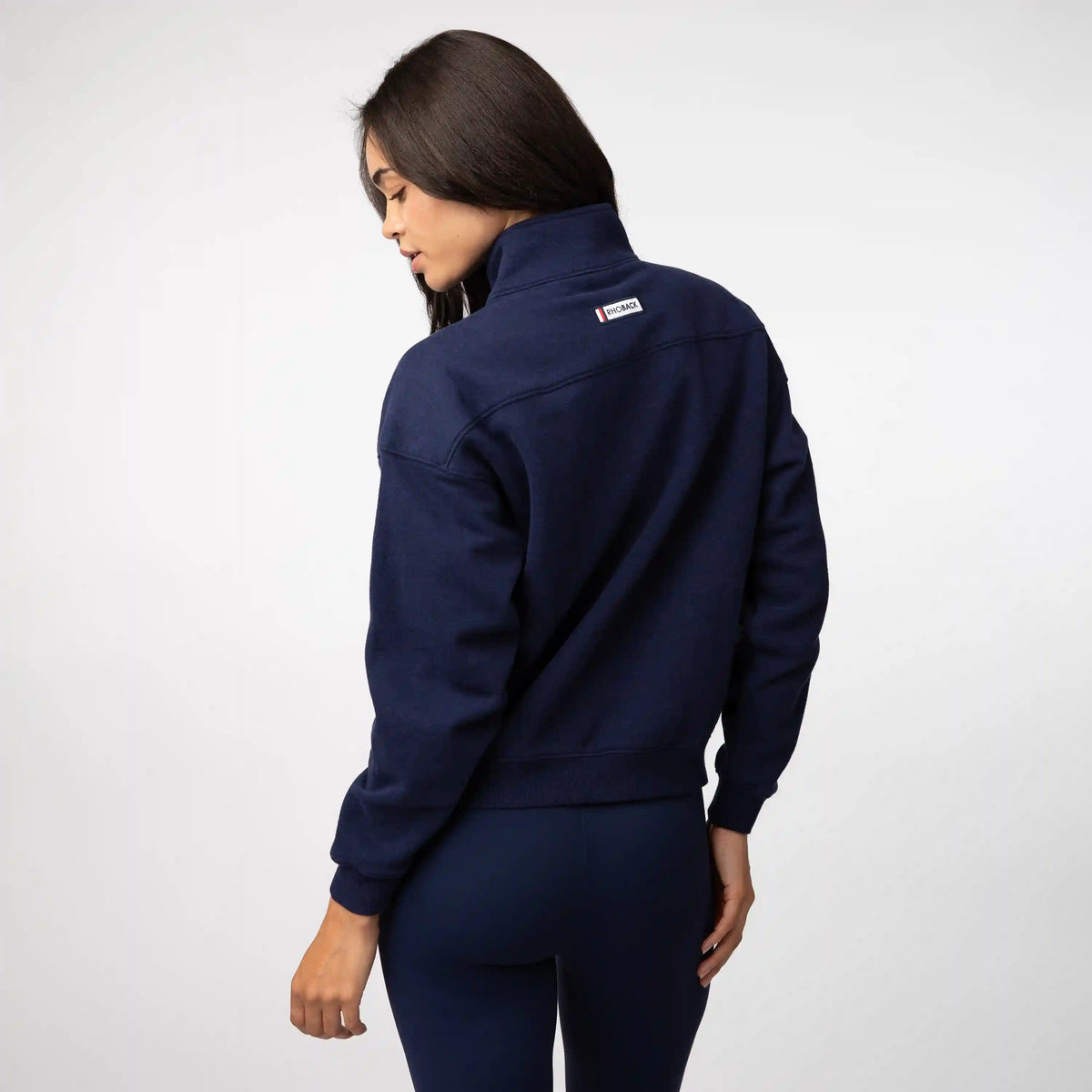Serenity Half-Zip - USA | Heather - Indigo Blue - USA