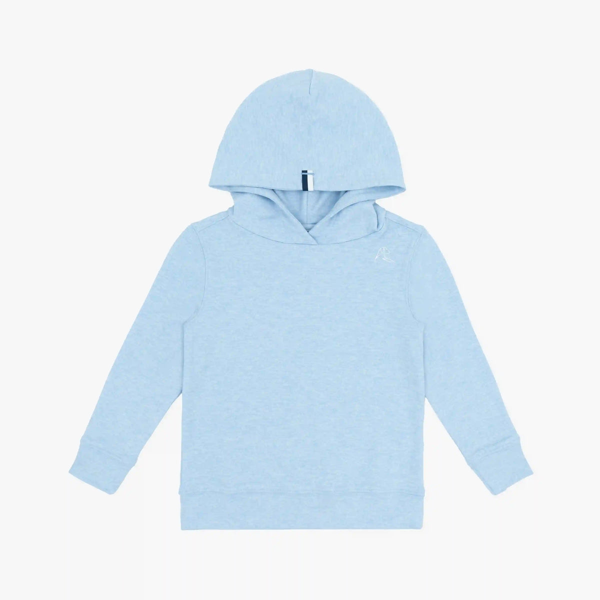 Lil' Hesi Performance Hoodie | Heather - Oxford Blue/White