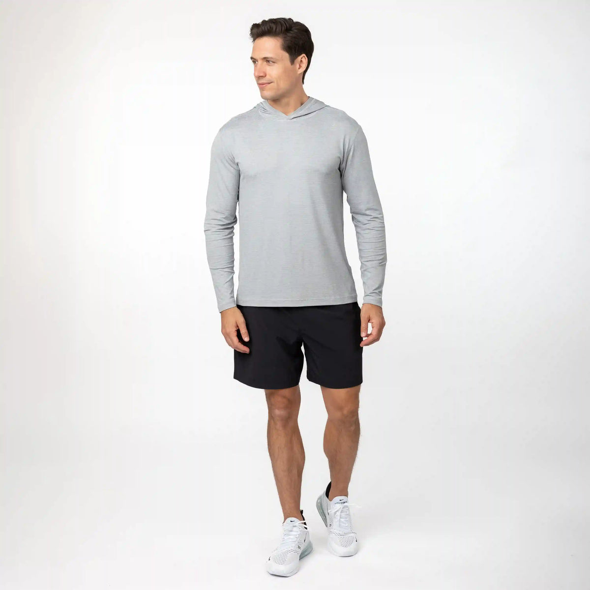 Blitz Tech Hoodie 2.0 | Heather - Stainless Steel/Stratus Grey