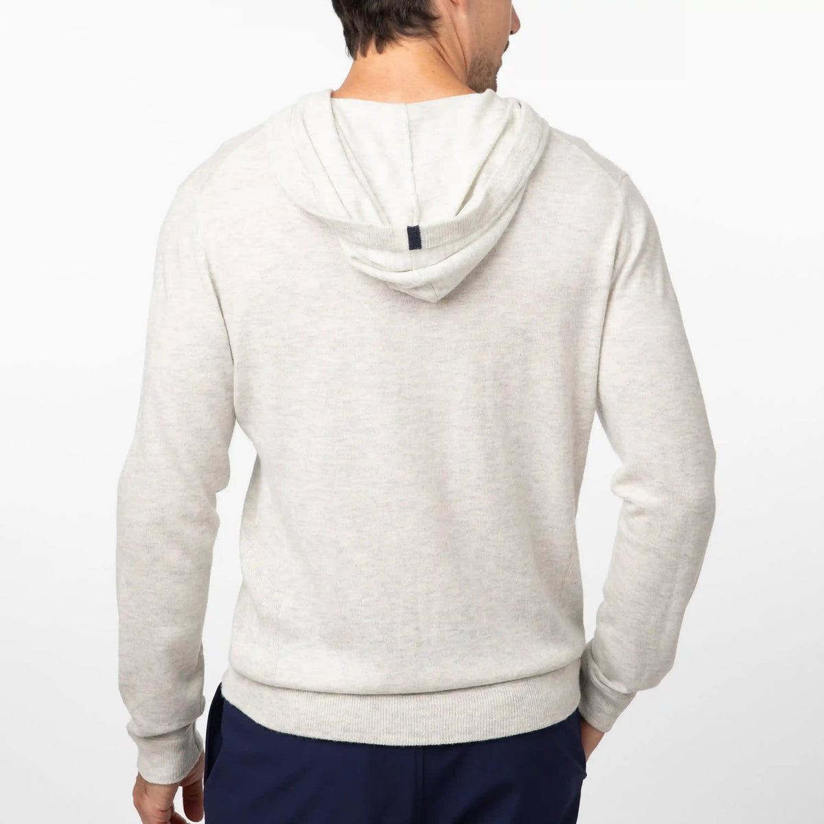 Hogan Sweater Hoodie | Heather - Stainless Steel/Stainless Steel