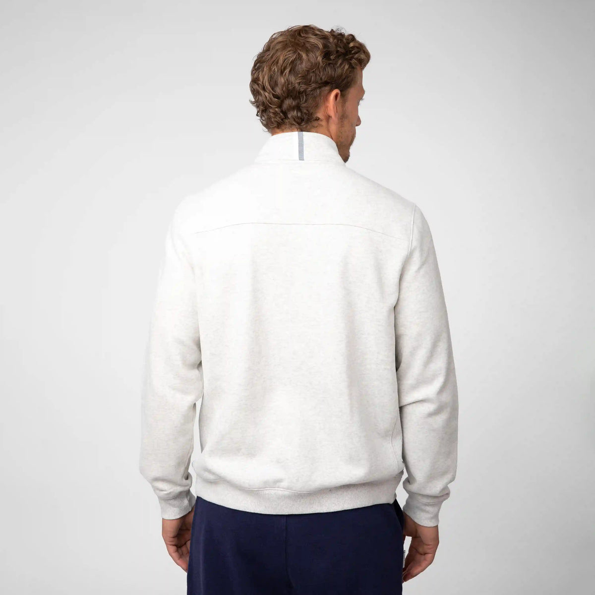 Ready Half-Zip | Heather - Ivory