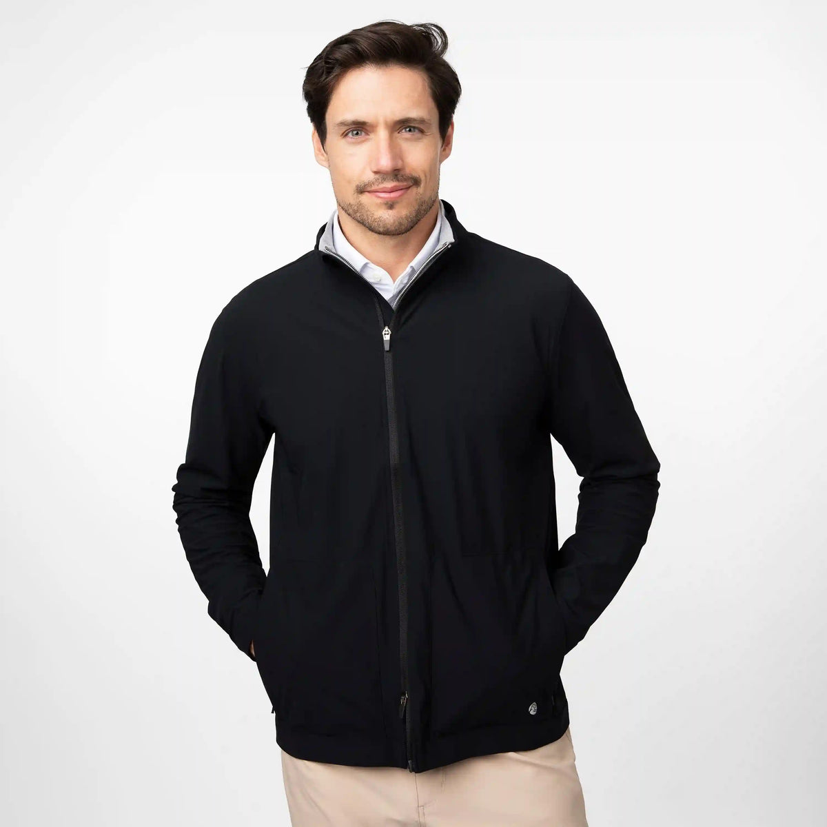 Brookline Lightweight Jacket | Solid - Midnight Black