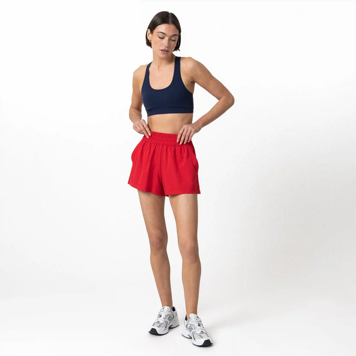 Era High-Rise Short | Solid - Classic Red