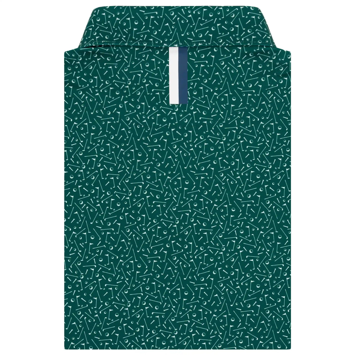 The Mulligan | Performance Polo | The Mulligan - Fairway Green/White
