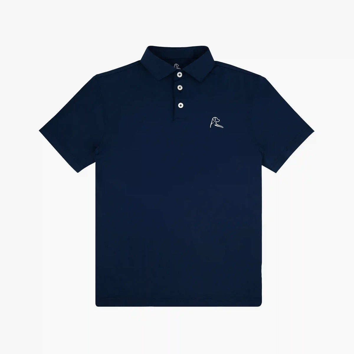 Youth Solid | Performance Polo | Solid - Fleet Navy