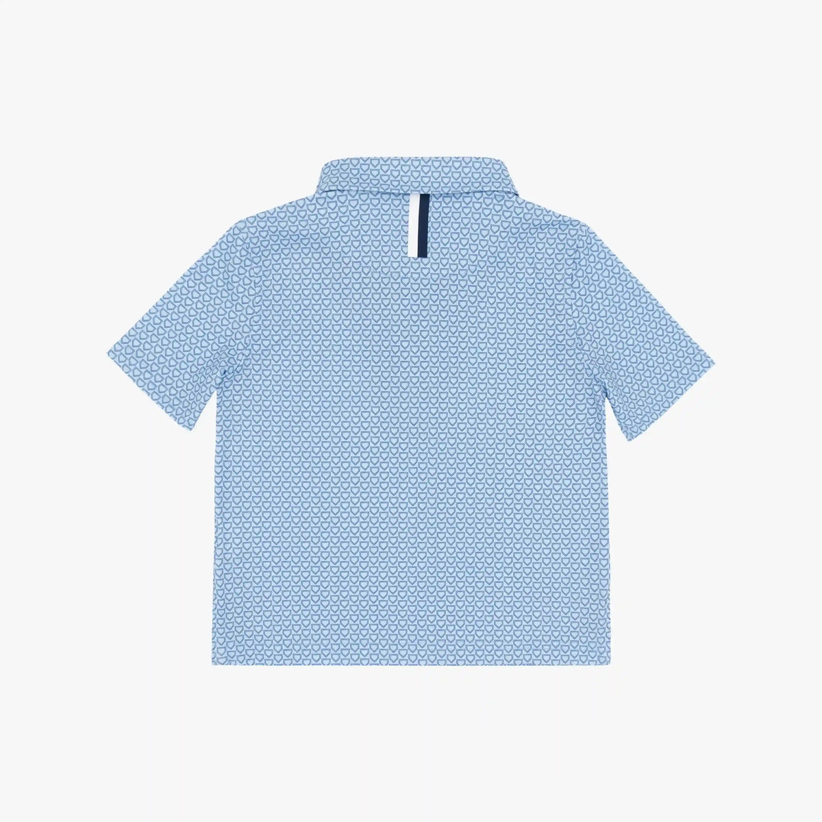 The Lil' Home Plate | Performance Polo | The Home Plate - Baby Blue/Shoal Blue