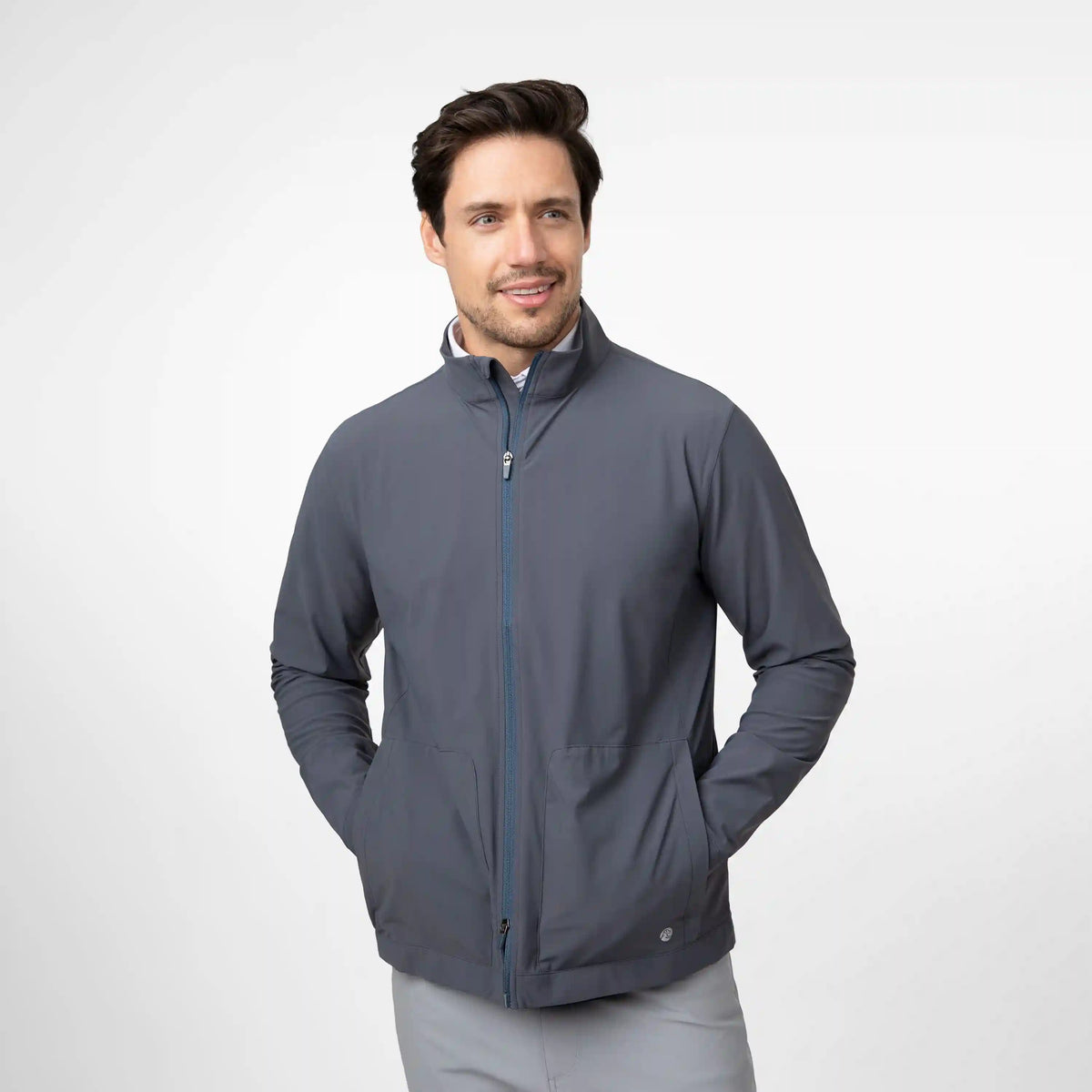 Brookline Lightweight Jacket | Solid - Postgame Grey