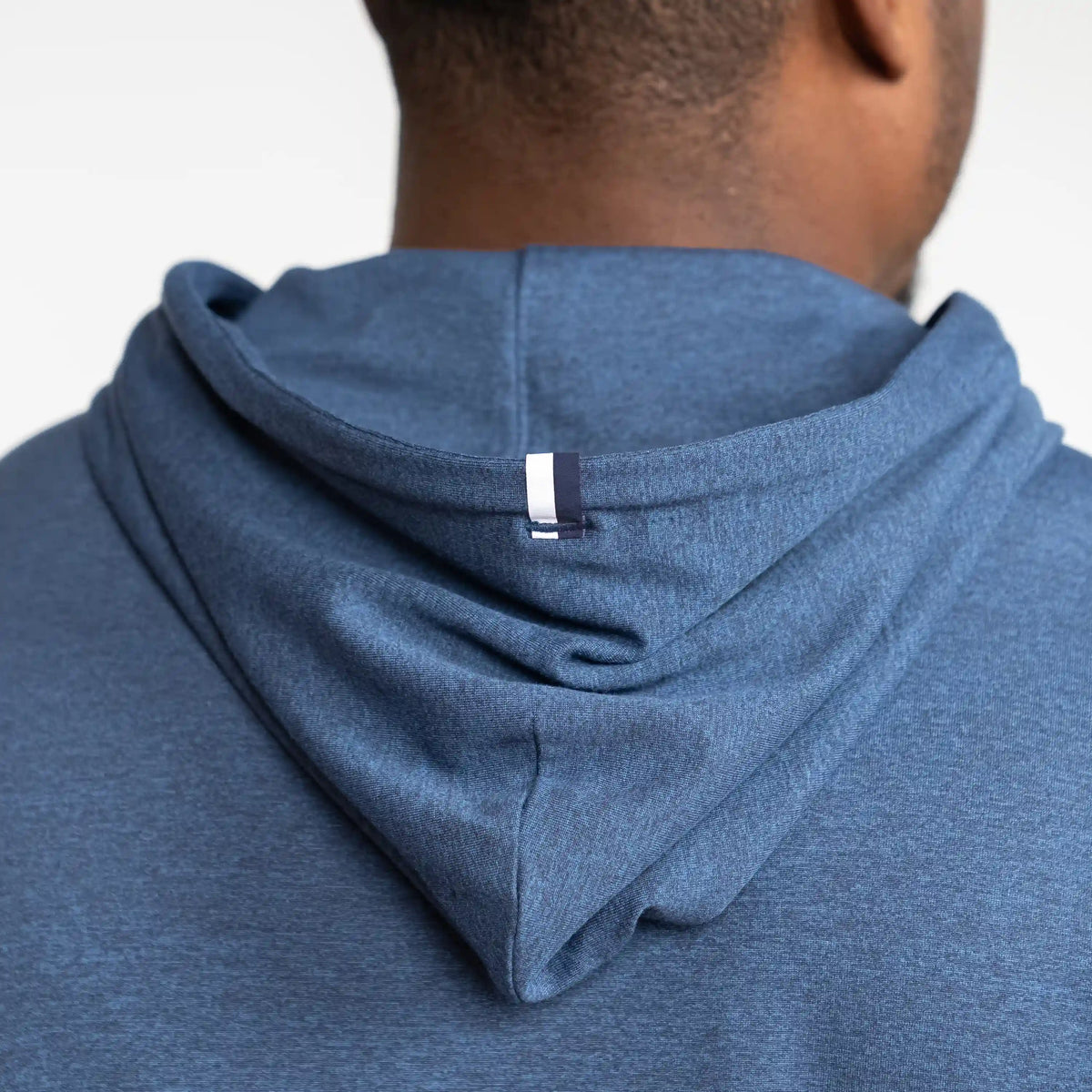 Hesi Performance Hoodie | Heather - Annapolis Blue/Blue Steel